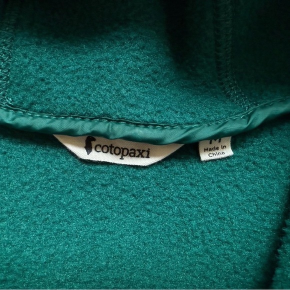 Cotopaxi Mens Pullover Teca Fleece Hooded Half Zip Jacket Sz M - Picture 5 of 6
